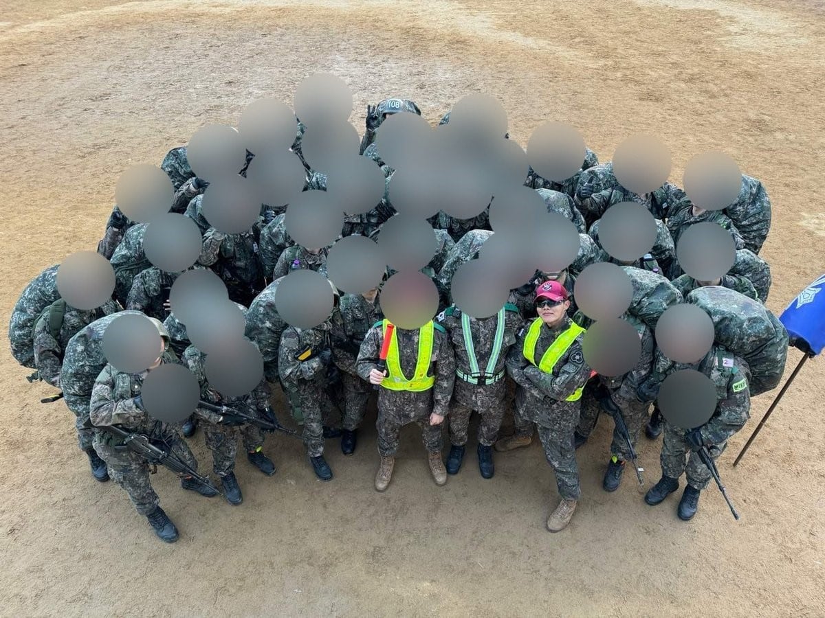 BTS's J-Hope in Military