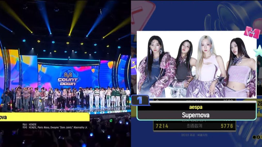 aespa's live performance on "M! Countdown" showcases their vocal prowess