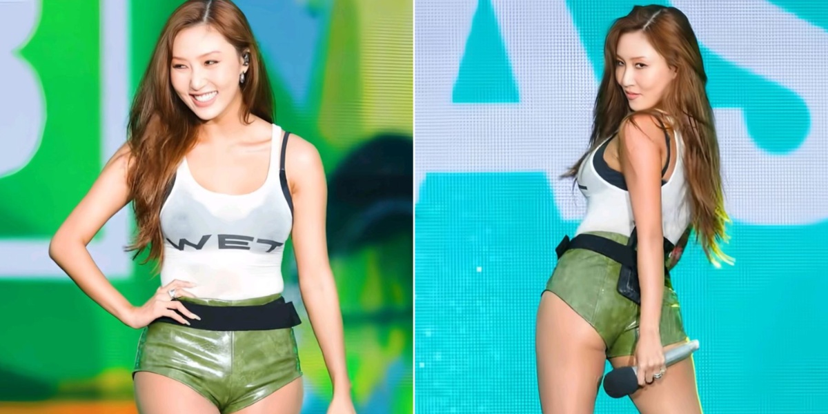 Hwasa at WATERBOMB SEOUL 2024