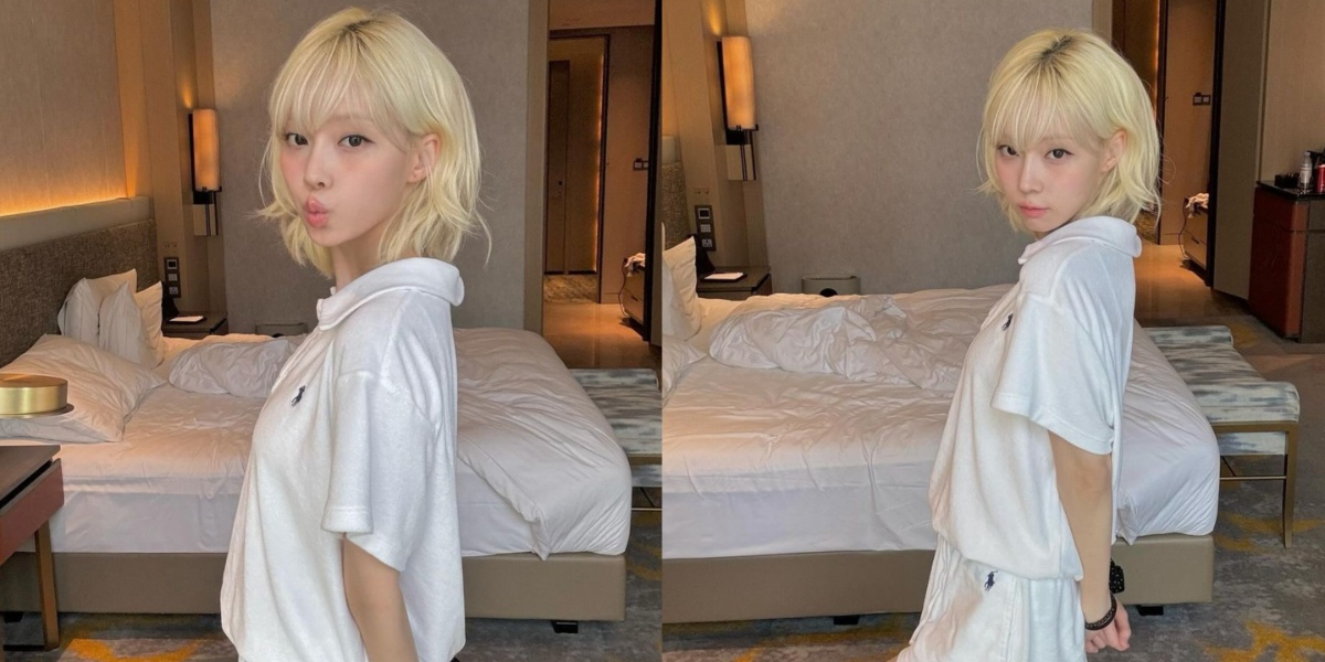 Winter's New Blonde Look