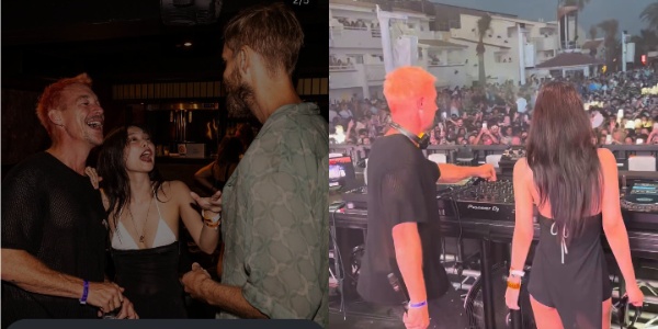 Jennie at Ishuaïa Ibiza 2025 in Spain