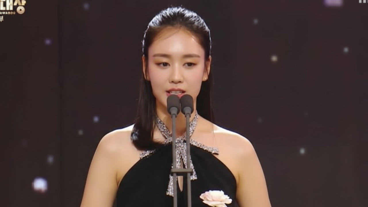 Ahn Eun Jin’s Backless Gown Sparks Debate as Cho Yoon Woo Announces Retirement