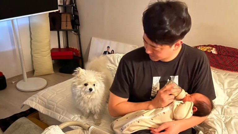 Lee Dong Wook Shares Joy and Humor as He Welcomes Son Lee Woo Jae