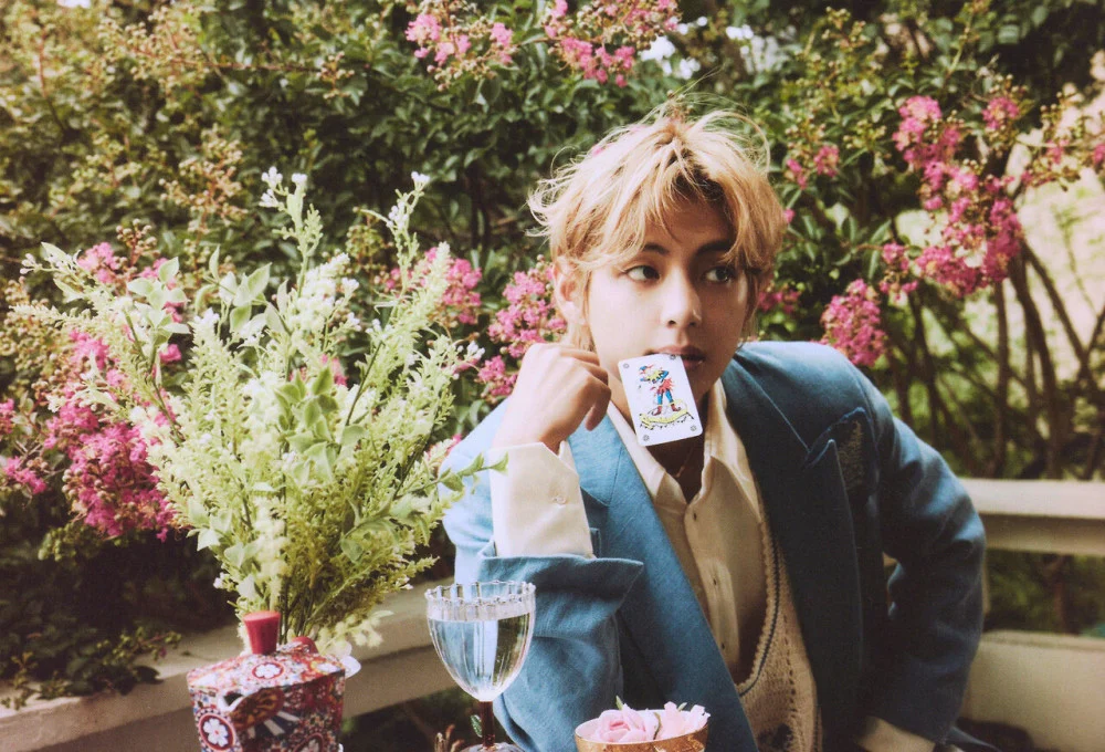 V of BTS Celebrated Worldwide for Perfect Blend of Eastern and Western Beauty